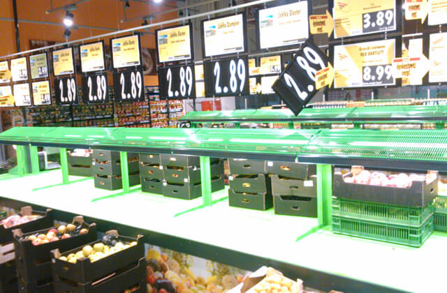 Montaż mebli sklepowych Kaufland