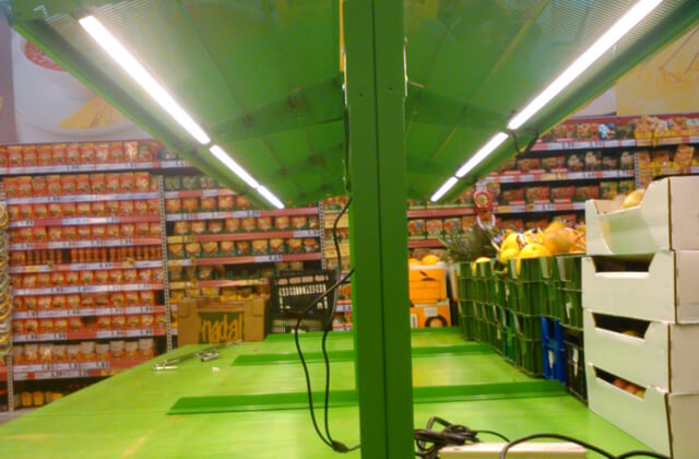 Montaż mebli sklepowych Kaufland