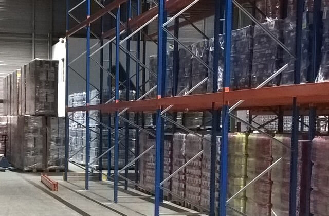 Montaż regałów magazynowych Netto